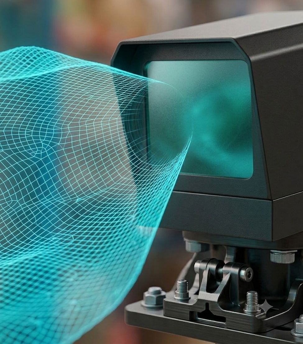 LiDAR-gestuurde volumemeting en laadautomatisatie van een vrachtwagen